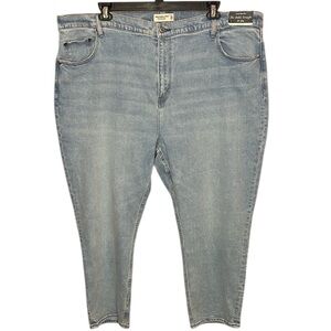 Abercrombie & Fitch The Ankle Straight Ultra High Rise Jeans. Size 24R